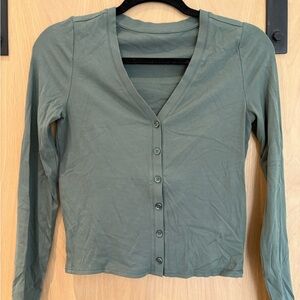 Vuori Long Sleeve Pose Cardigan